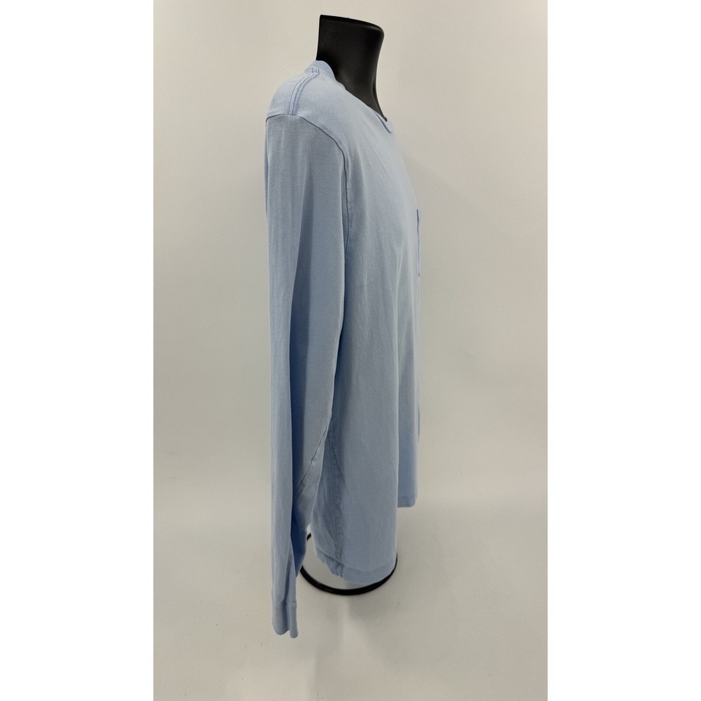 Men's Vineyard Vines Light Blue Long Sleeve T-Shirt Medium Pocket‎ Shirt - Picture 8 of 9
